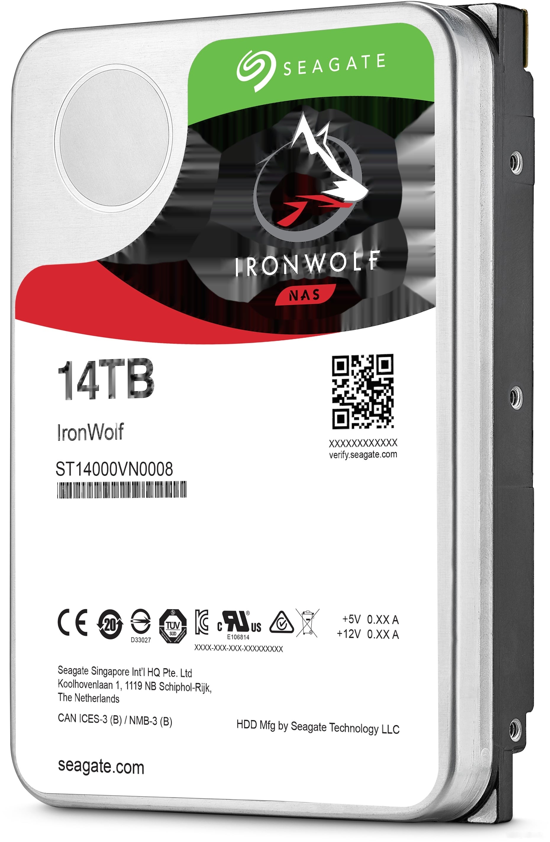 Жесткий диск Seagate IronWolf 14TB ST14000VN0008, фото 2