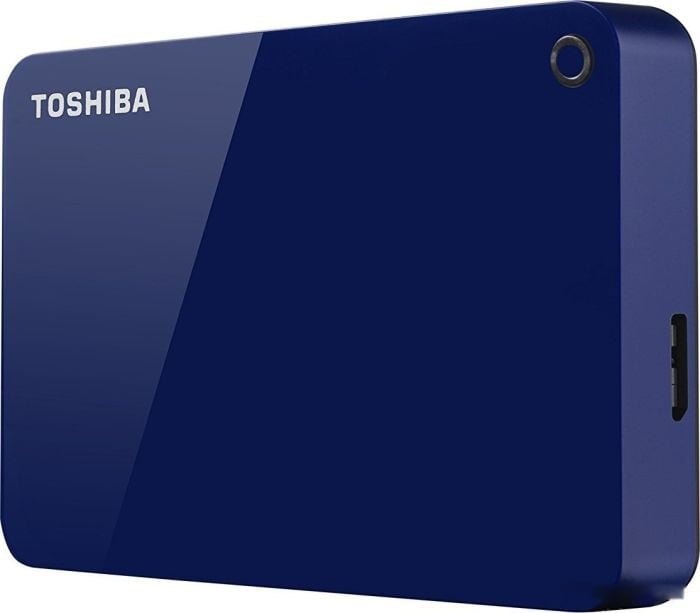 Внешний накопитель Toshiba Canvio Advance HDTC940EL3CA 4TB (синий), фото 3