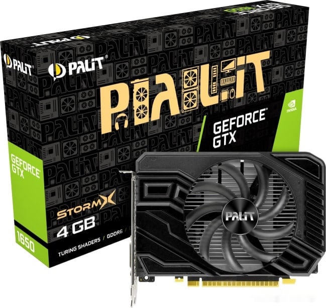 Видеокарта PALIT GeForce GTX 1650 StormX D6 4GB GDDR6 NE61650018G1-166F, фото 8