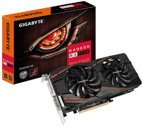Видеокарта Gigabyte Radeon RX 570 Gaming 4GB GDDR5 [GV-RX570GAMING-4GD], фото 1