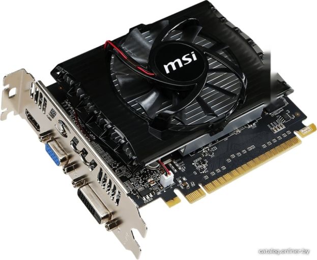 Видеокарта MSI GeForce GT 730 2GB DDR3 (N730-2GD3V2), фото 1