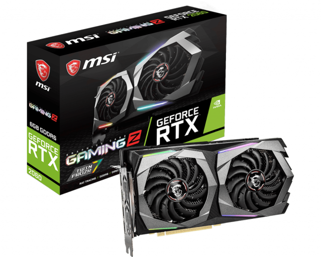 Видеокарта MSI GeForce RTX 2060 GAMING Z 6G, фото 1