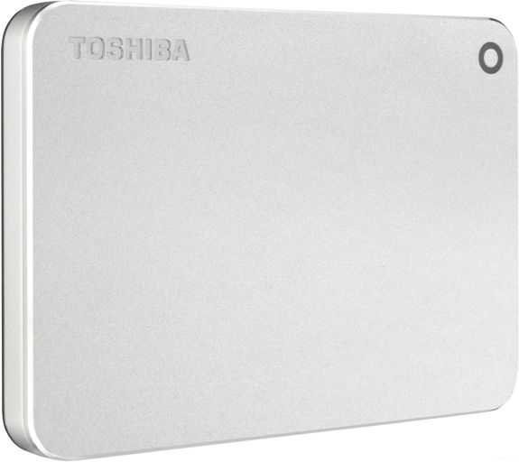 Внешний накопитель Toshiba Canvio Premium HDTW240ES3CA 4TB (серебристый), фото 1