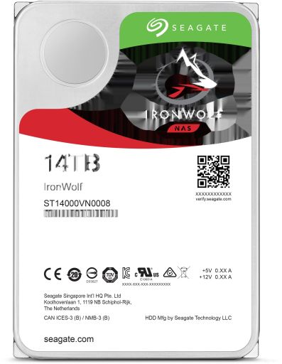 Жесткий диск Seagate IronWolf 14TB ST14000VN0008, фото 1
