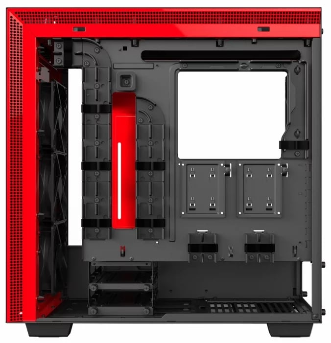 Корпус NZXT H700i Black/red, фото 4