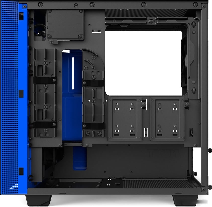 Корпус NZXT H400i (черный/синий), фото 10
