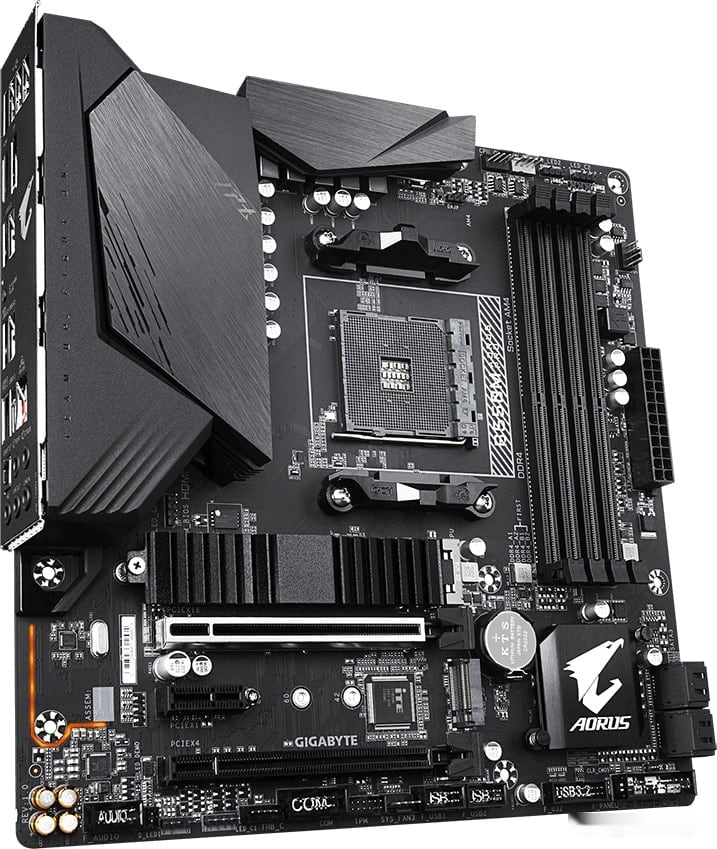 Материнская плата Gigabyte B550M Aorus Pro (rev. 1.0), фото 3