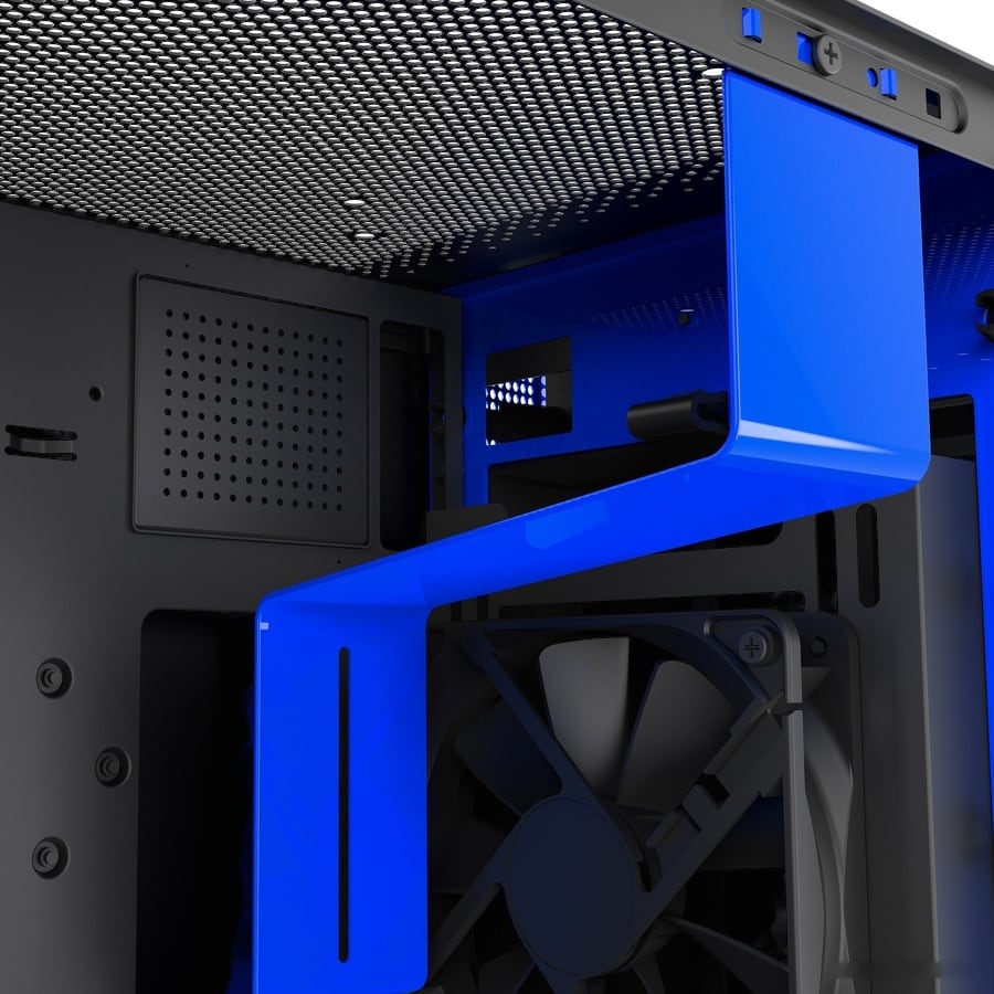 Корпус NZXT H400i (черный/синий), фото 12