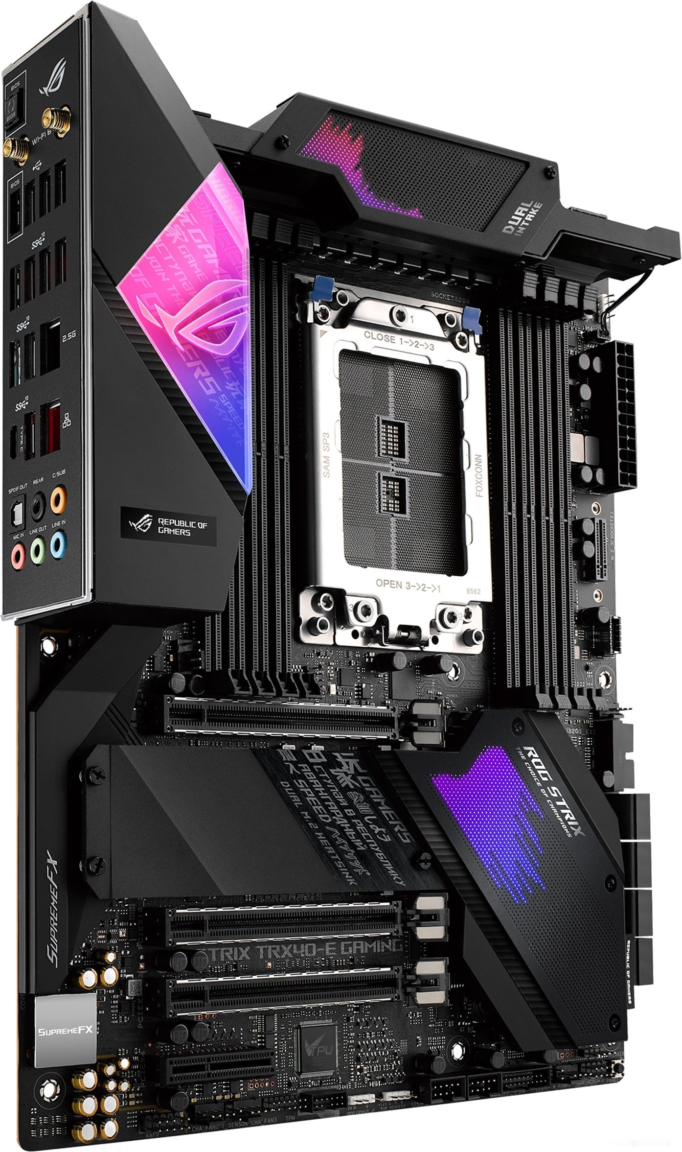 Материнская плата Asus ROG Strix TRX40-E Gaming, фото 2