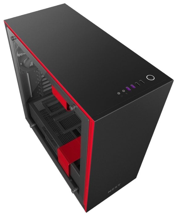 Корпус NZXT H700i Black/red, фото 5