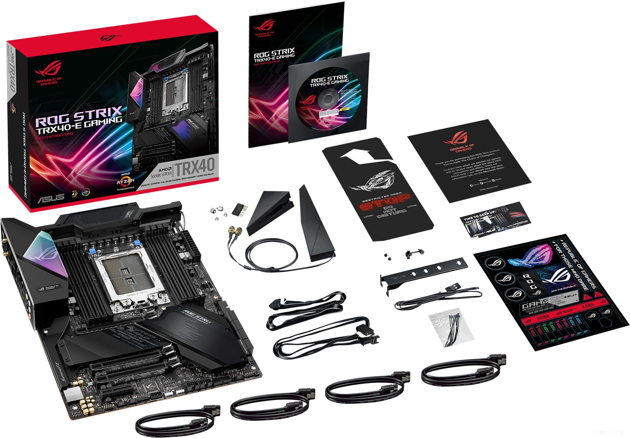 Материнская плата Asus ROG Strix TRX40-E Gaming, фото 3