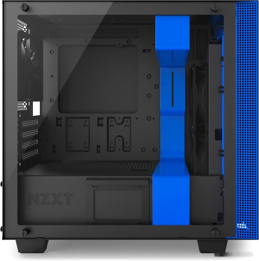 Корпус NZXT H400i (черный/синий), фото 11