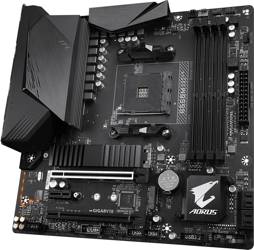 Материнская плата Gigabyte B550M Aorus Pro (rev. 1.0), фото 2