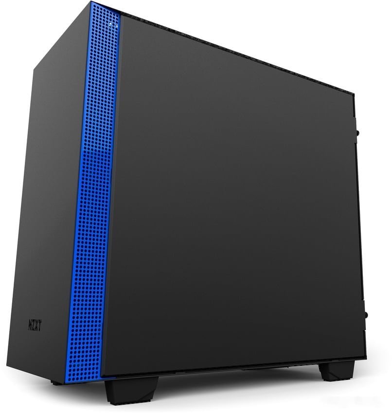 Корпус NZXT H400i (черный/синий), фото 6