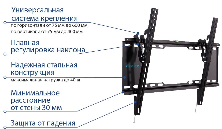 Кронштейн Kromax IDEAL-102, фото 2