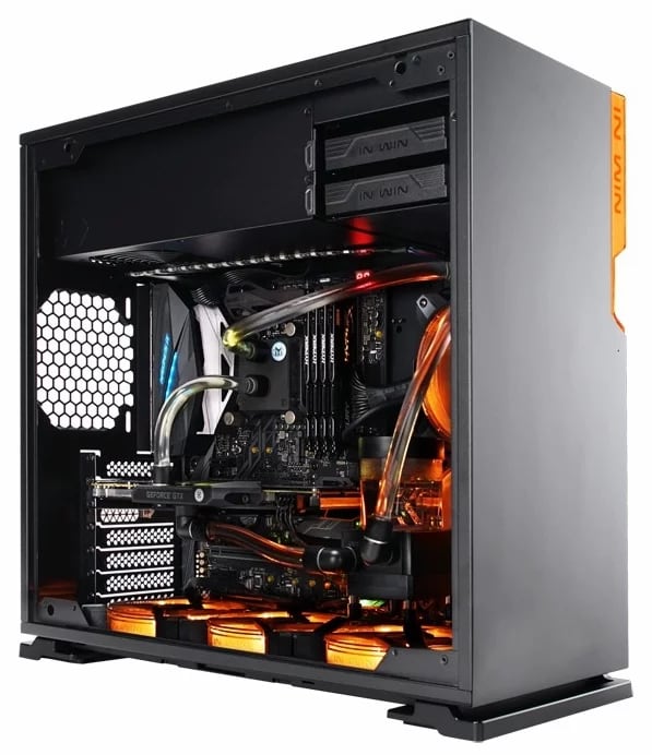 Корпус IN WIN 101C (CI698) Black, фото 9