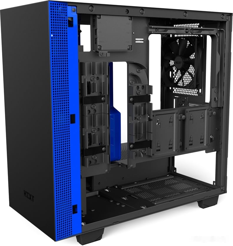 Корпус NZXT H400i (черный/синий), фото 7
