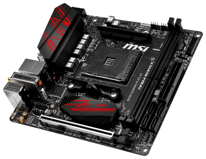 Материнская плата MSI B450I GAMING PLUS AC, фото 3