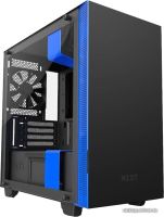 Корпус NZXT H400i (черный/синий)
