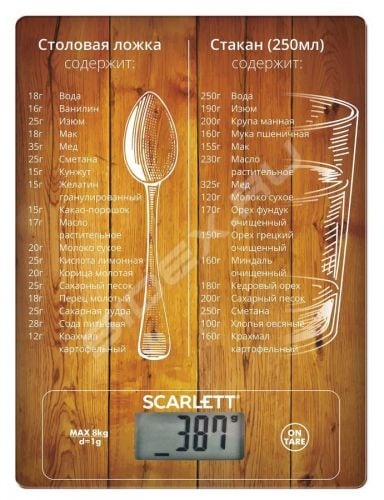 Кухонные весы Scarlett SC-KS57P19
