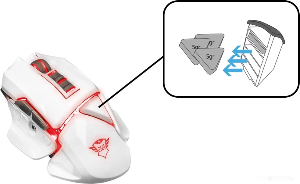 Игровая мышь Trust GXT 154 Falx Illuminated, фото 4