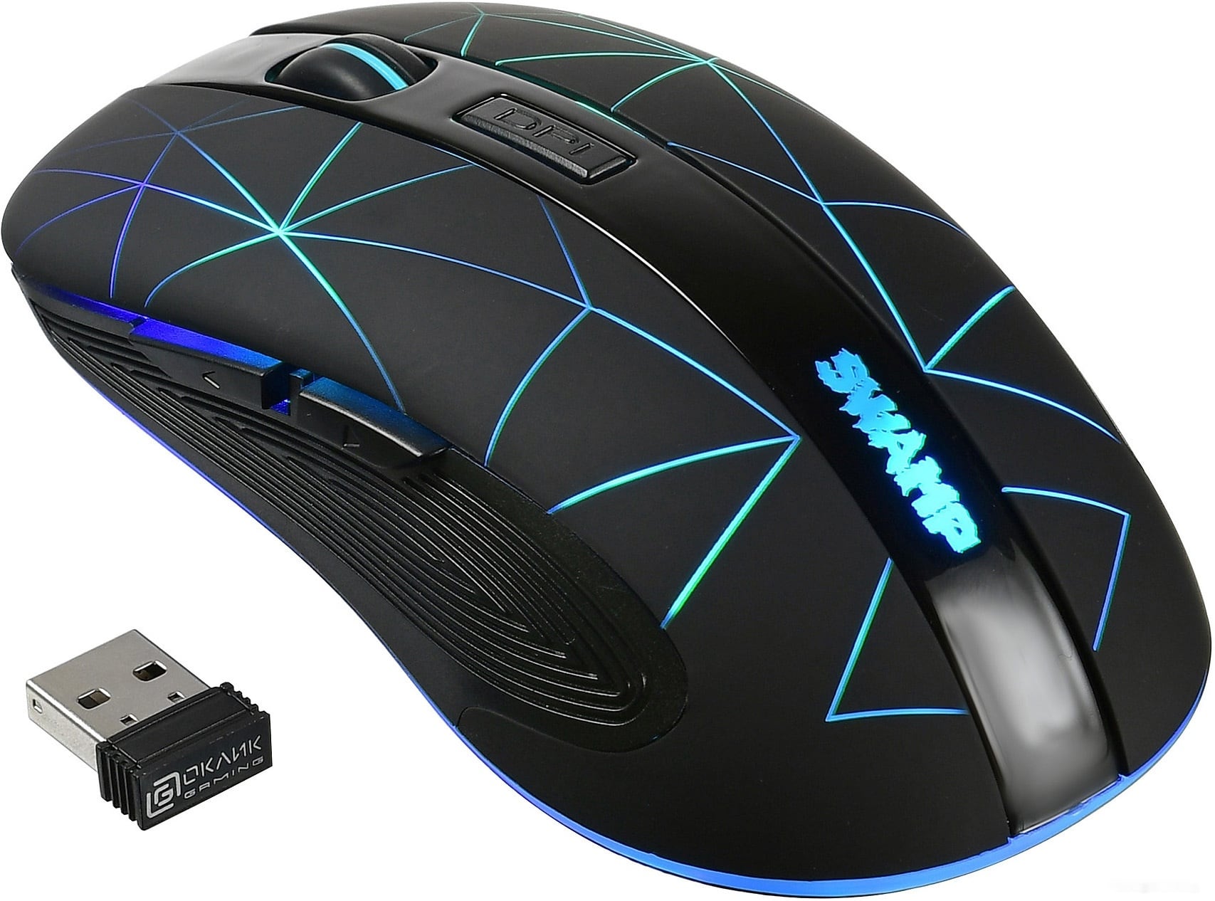 Игровая мышь Oklick 975GW Swamp, фото 3