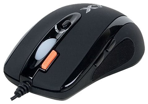 Мышь A4Tech X-710BK Black USB, фото 2