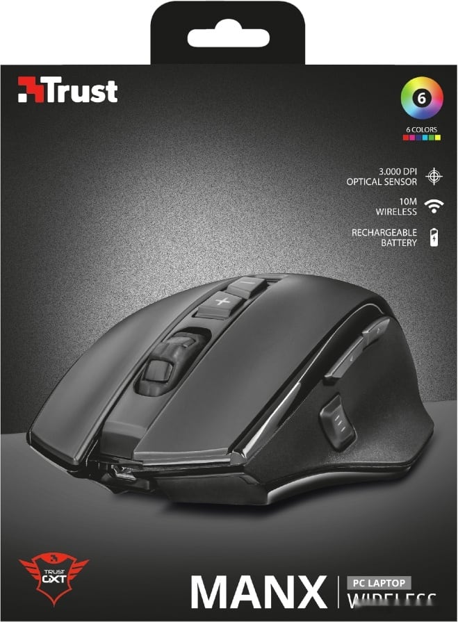 Игровая мышь Trust GXT 140 Manx, фото 3
