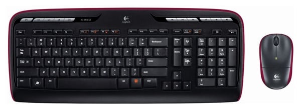 Клавиатура + мышь Logitech Wireless Combo MK330 Black USB, фото 2