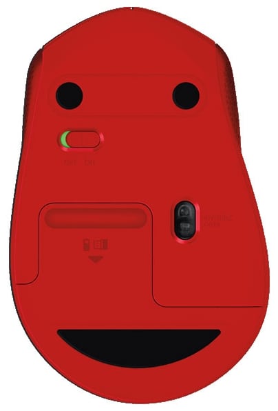  Logitech M330 SILENT PLUS Red USB, фото 5