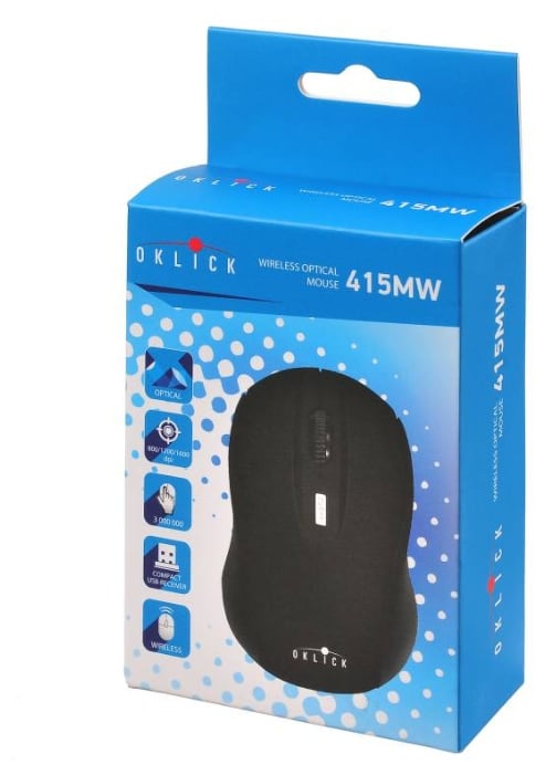 Мышь Oklick 415MW Black USB, фото 5