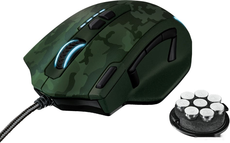 Игровая мышь Trust GXT 155C Caldor (зеленый), фото 4
