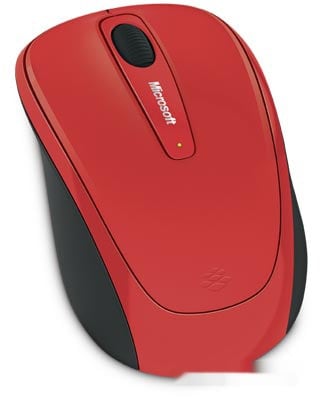 Мышь Microsoft Wireless Mobile Mouse 3500 Limited Edition (красный), фото 3