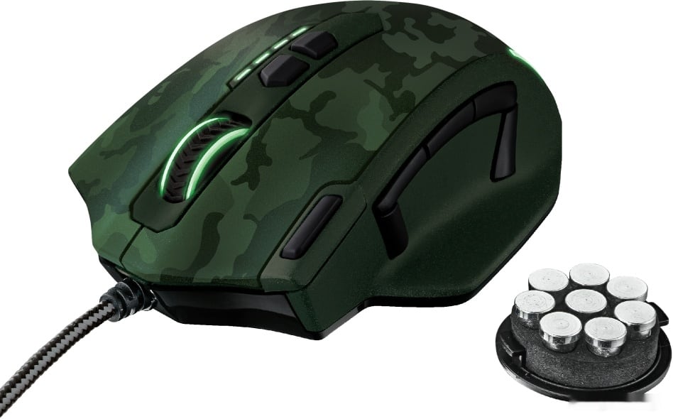Игровая мышь Trust GXT 155C Caldor (зеленый), фото 3