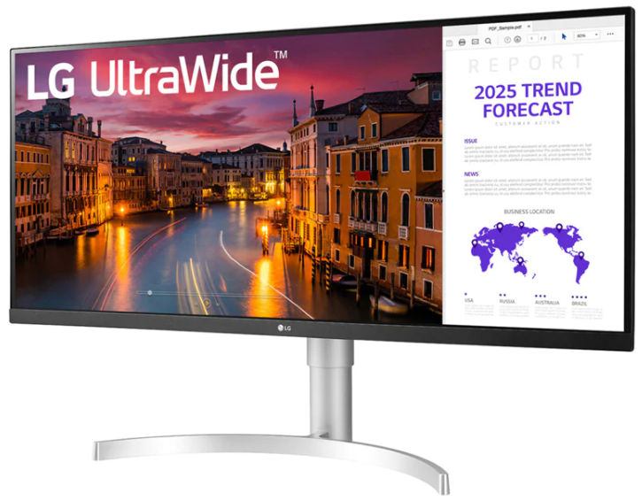 Монитор LG UltraWide 34WN650-W, фото 2