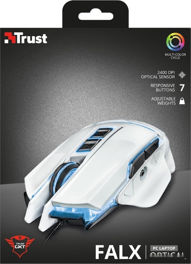 Игровая мышь Trust GXT 154 Falx Illuminated, фото 6