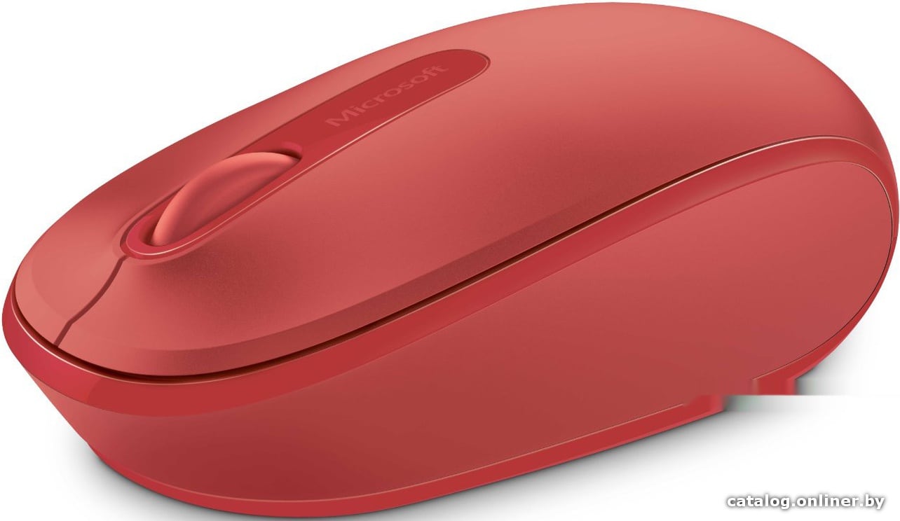 Мышь Microsoft Wireless Mobile Mouse 1850 (красный), фото 2