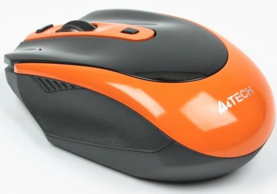 Мышь A4Tech G11-590FX (Black Orange), фото 1