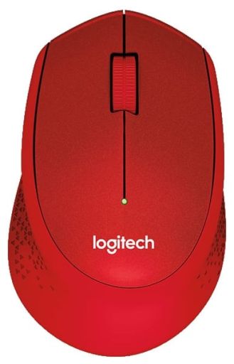  Logitech M330 SILENT PLUS Red USB, фото 1