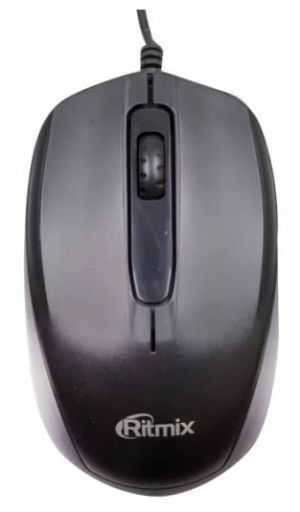 Мышь Ritmix ROM-200 Black USB, фото 1