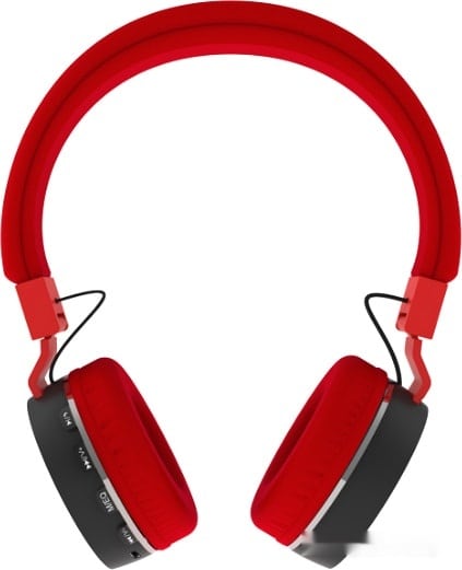 Наушники Ritmix RH-415BTH (красный/черный), фото 2
