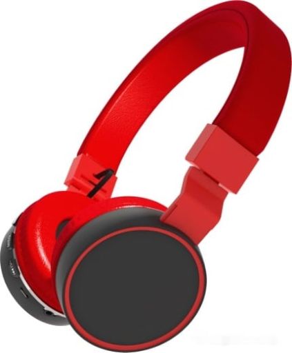 Наушники Ritmix RH-415BTH (красный/черный), фото 1