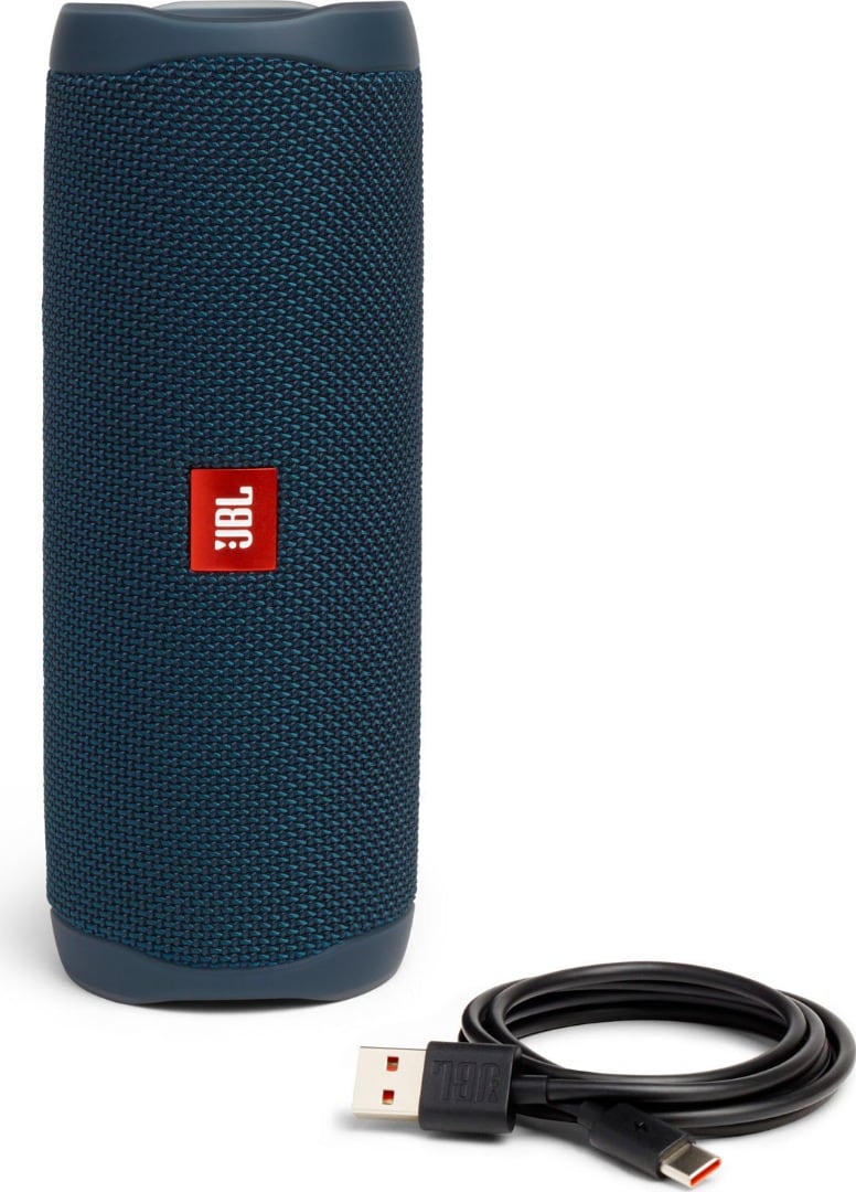 Портативная акустика JBL Flip 5 (Blue), фото 3