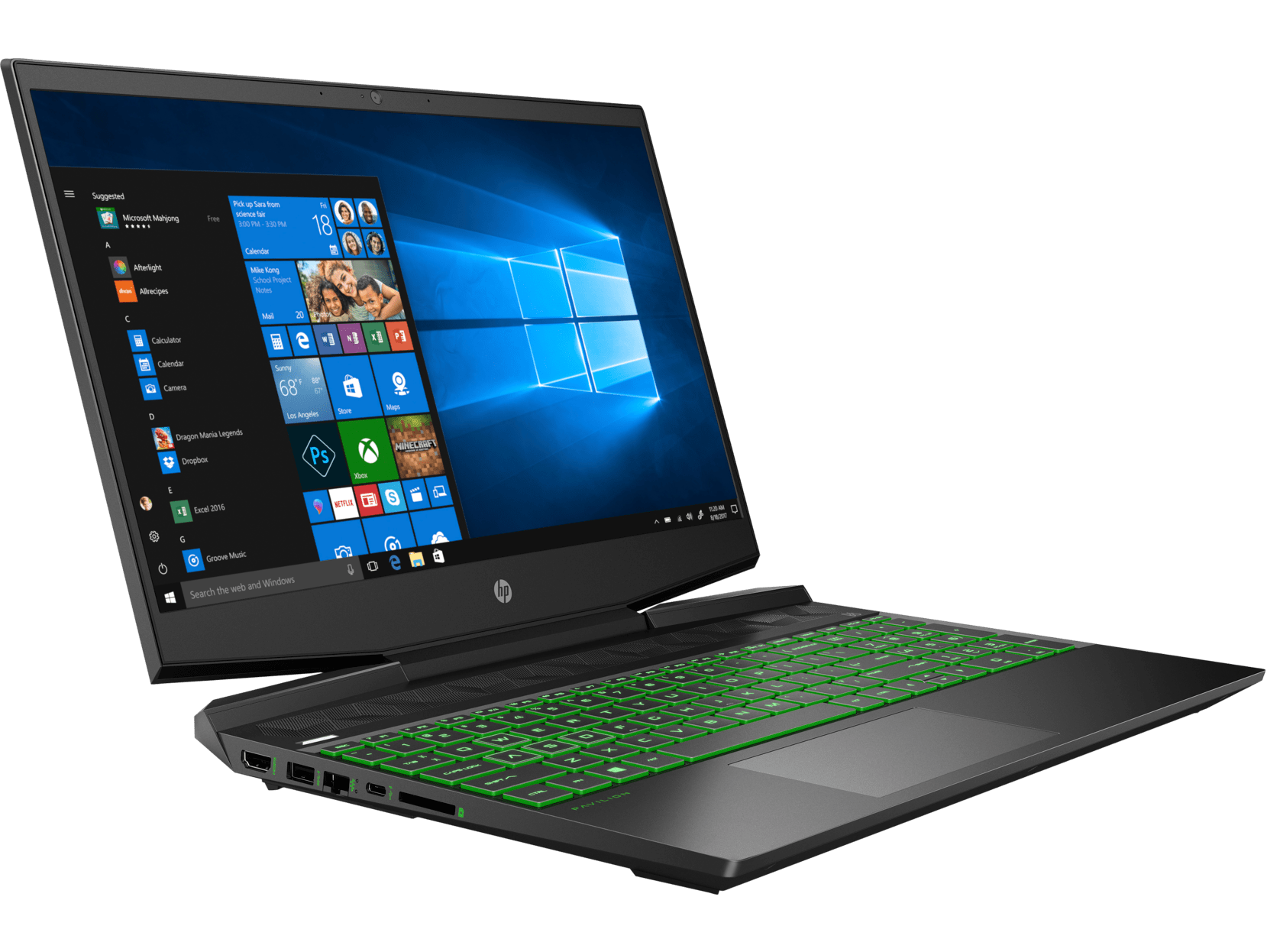 Игровой ноутбук HP Gaming Pavilion 15-dk1011ur 10B19EA, фото 2