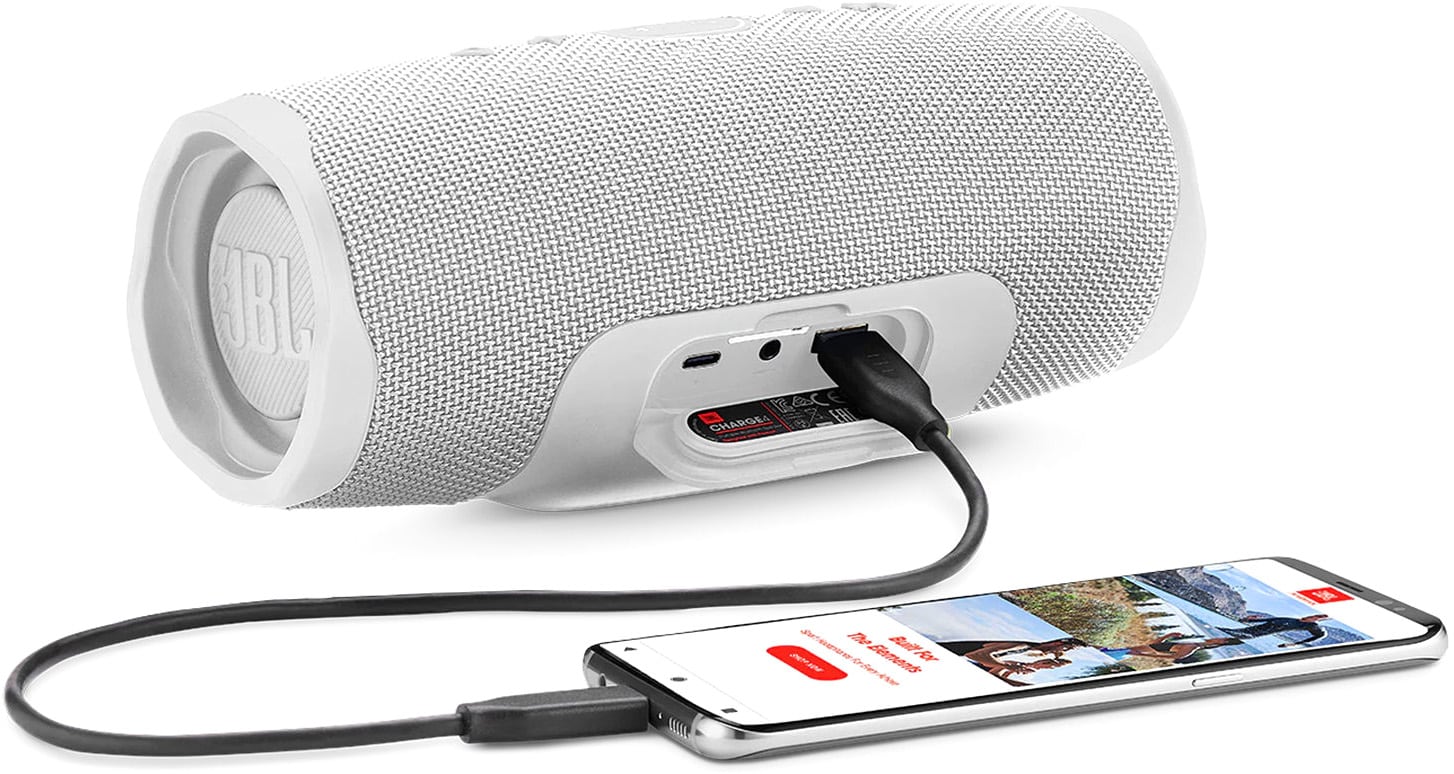 Портативная акустика JBL Charge 4 (White), фото 5