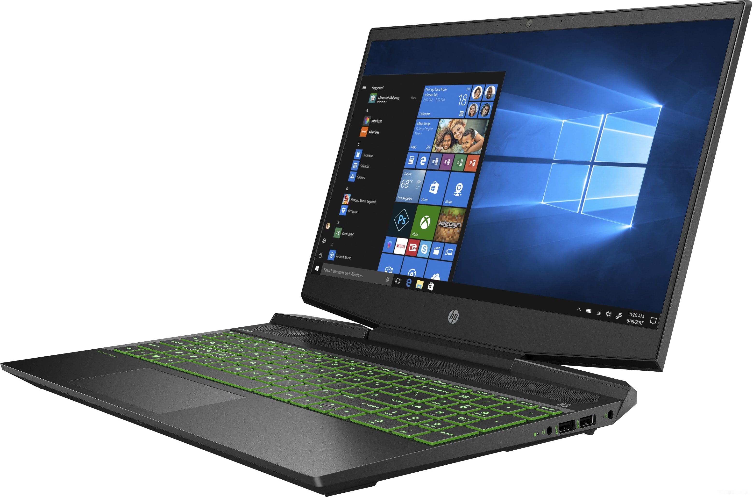 Игровой ноутбук HP Gaming Pavilion 15-dk1016ur 10B24EA, фото 2