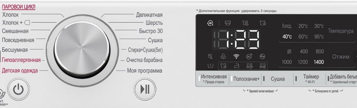 Стиральная машина LG F4V5TG0W, фото 8