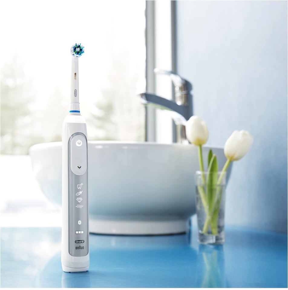 Электрическая зубная щетка Braun Oral-B Genius 8000 White D 701.535.5XC, фото 6