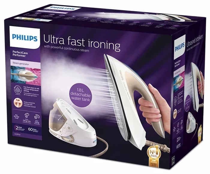 Утюг Philips GC 8750/60 PerfectCare Performer, фото 4