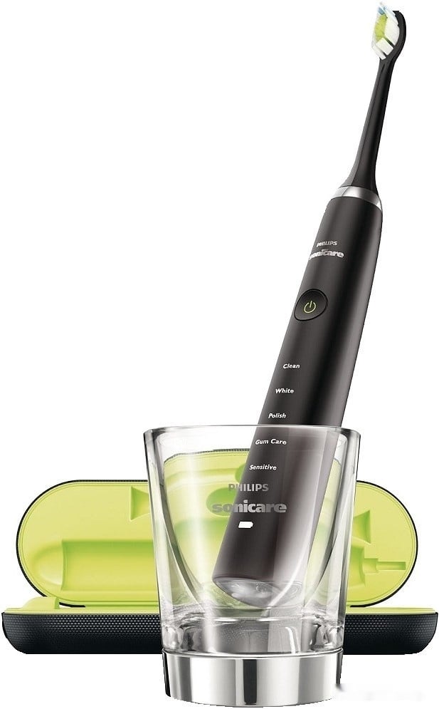Электрическая зубная щетка Philips DiamondClean Black (HX9352/04), фото 4